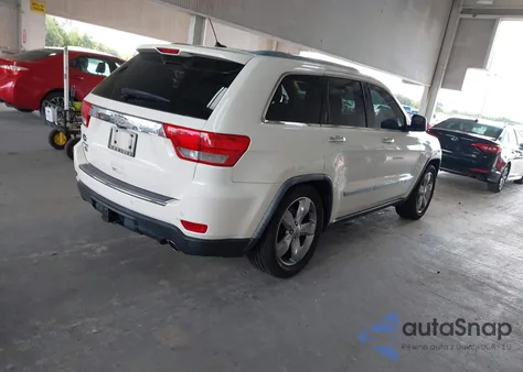 2012 Jeep Grand Cherokee Overland z USA, uszkodzony, nr VIN 1C4RJFCG7CC103175